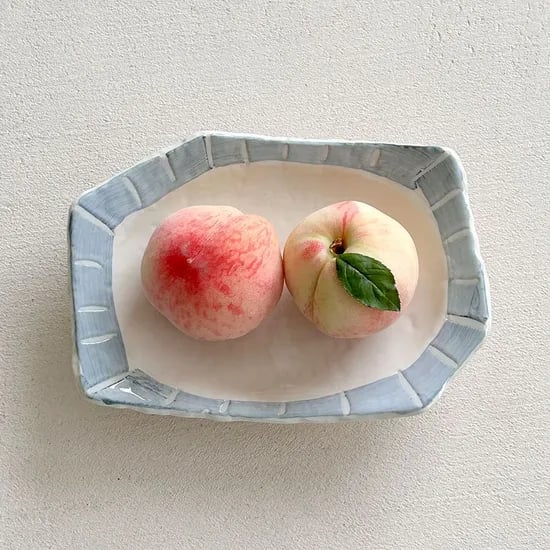 히카리 플레이트 M 접시 그릇 브런치 파스타 샐러드 볶음밥 여름 홈카페 일본