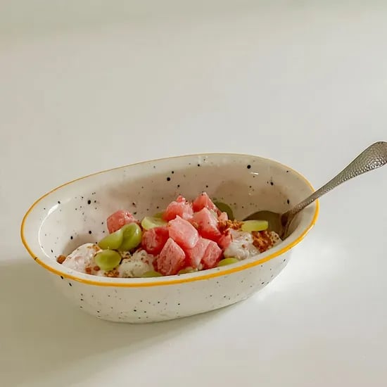 엘로우림 딥 오발 볼