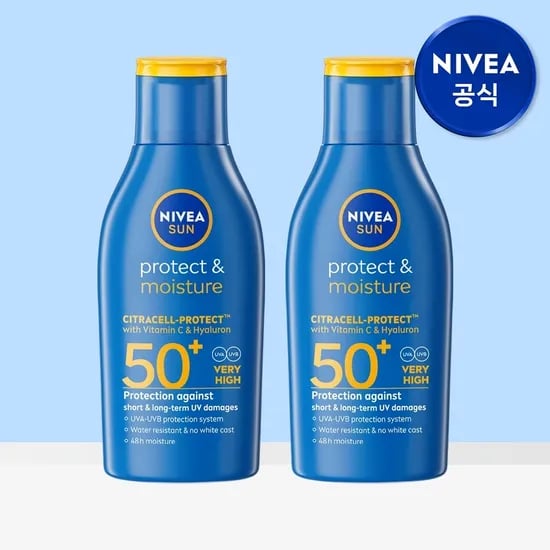 선 프로텍트 앤 모이스춰 선 로션 100ml 2개