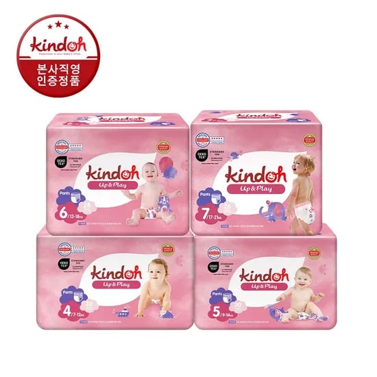 업앤플레이 팬티형 4단계 ~ 7단계 1BOX(3팩)