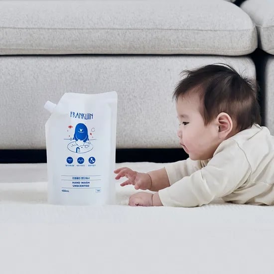 리필세트 아기 손세정제 핸드워시 리필 450ml 거품형 유아