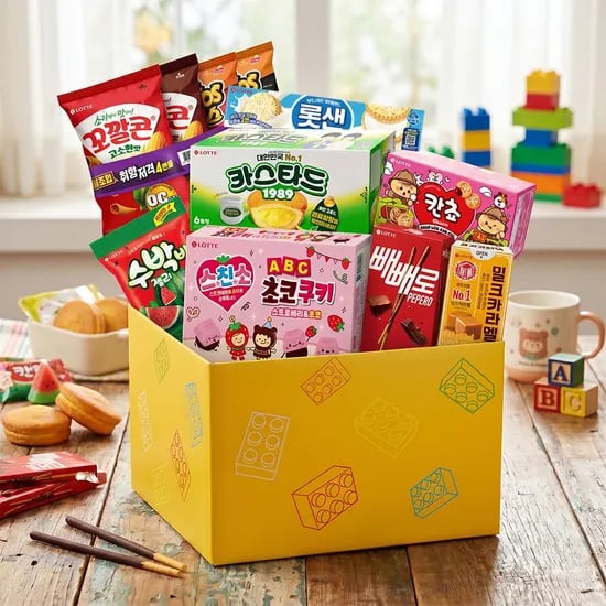 롯데 인기과자 11종 선물세트(카스타드,빼빼로,칸쵸,꼬깔콘 등)