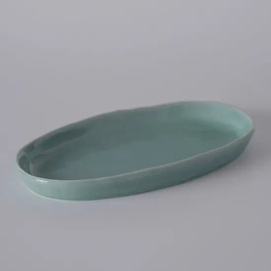 lagoon oval plate