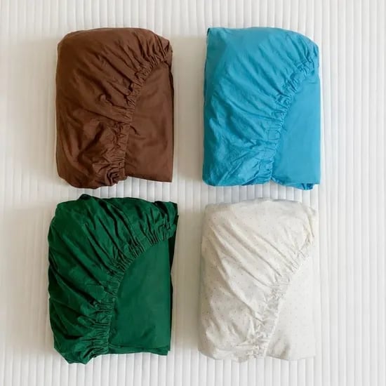 사각사각 부드러운 시드니 60수 고밀도 순면 매트리스 커버 4color