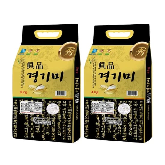 상등급 진품 경기미 8kg(4kgX2포)