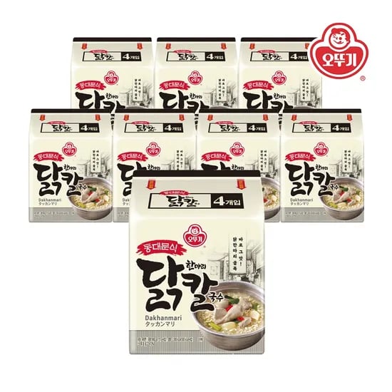 동대문식 닭한마리 칼국수 멀티팩 (115g*4개입)*8개(1박스)