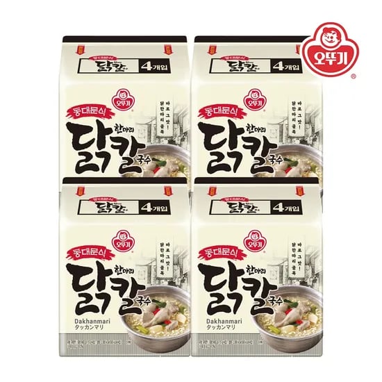 동대문식 닭한마리 칼국수 멀티팩 (115g*4개입)*4개