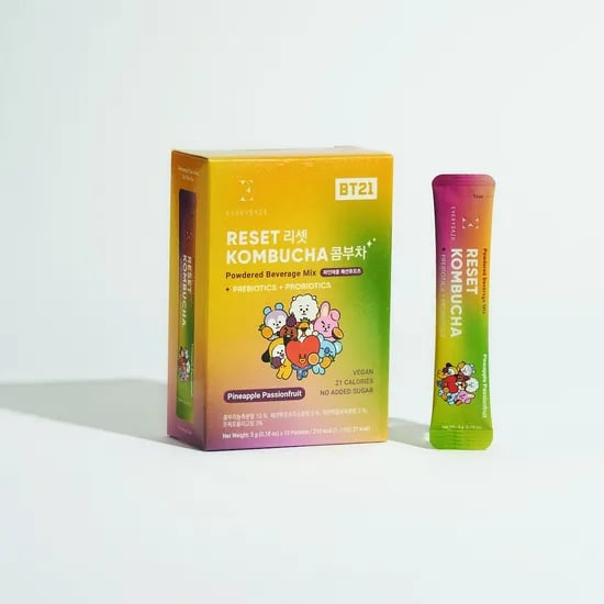 리셋 콤부차 파인애플 패션후르츠 5g 10포