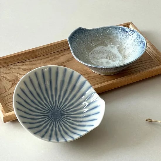 1+1 담음새가 좋은 손잡이 볼접시 (2color) MADE IN JAPAN