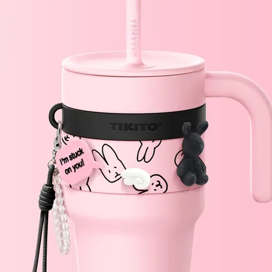 스위치 대용량 텀블러 버니 앤 크림 에디션 650ml, 핑크