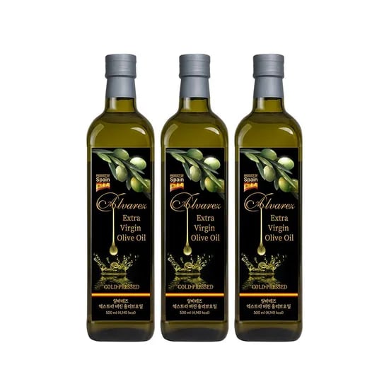 엑스트라 버진 올리브오일 500ml 3병