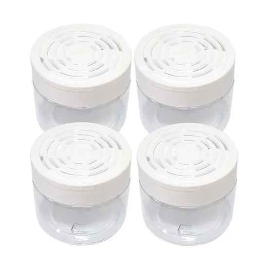 발향조절캡 투명 공병 소분통 소분용기 작은용기 150ml X 4개 1세트
