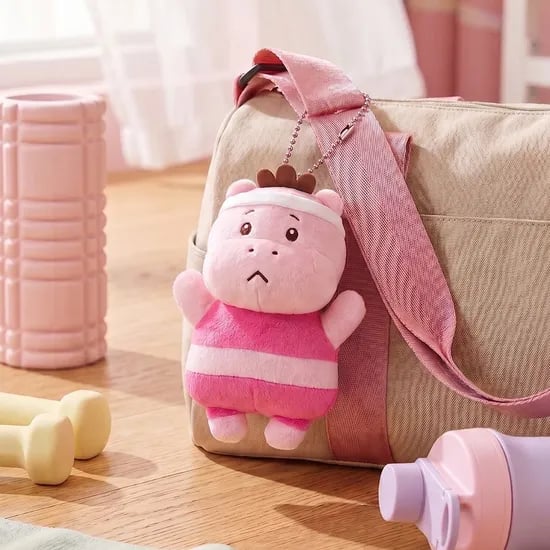 요요하마 11cm 인형 가방 키링