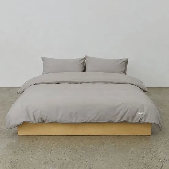 Refresh Duvet Cover Warm Gray