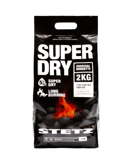 슈퍼 드라이 차콜 브리켓 바베큐숯 캠핑 코코넛숯 2kg