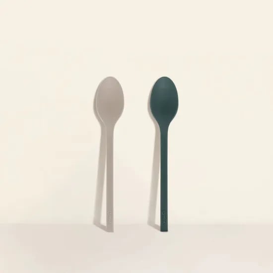 실리콘 하모니 일반 숟가락 2colors