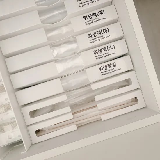 고급나무젓가락정리케이스 빨대정리함