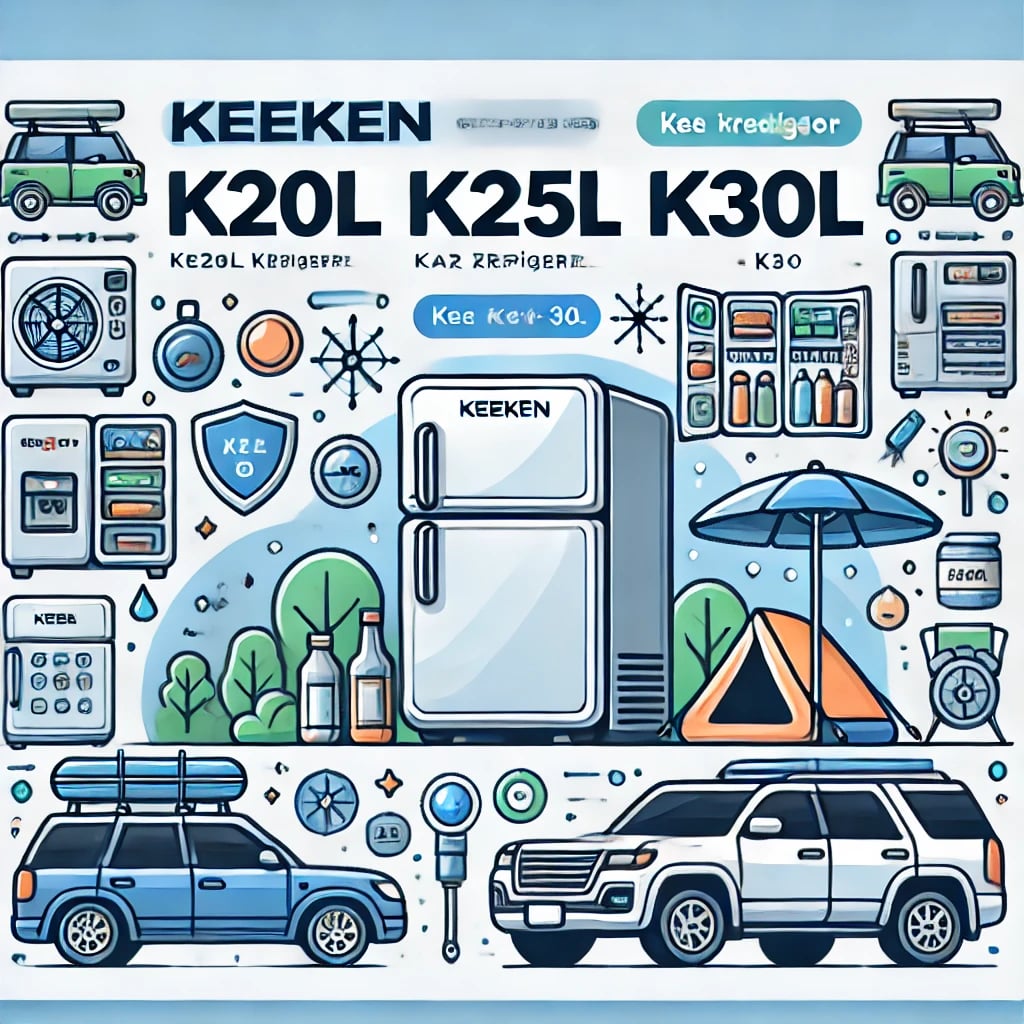 KEEKEN 냉장고 20/25/30L (420,100/27,056)12