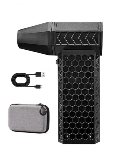 터보 제트 선풍기 휴대용 미니 공기 송풍기, 130000RPM, 풍속 52 m/s  ($15.79/무배)