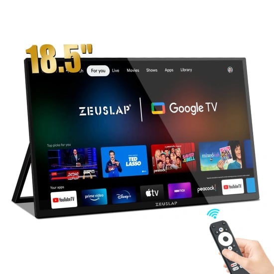 ZEUSLAP Z18TV PRO 스마트 휴대용 모니터($116/무배)