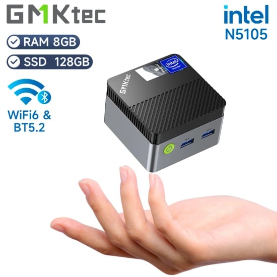 GMKtec 데스크탑 컴퓨터 작업 미니 PC, 인텔 셀러론 N5105, 윈도우 11 프로($61.25/무배)/.IMOU 로봇 진공 청소기($119.20/무배)
