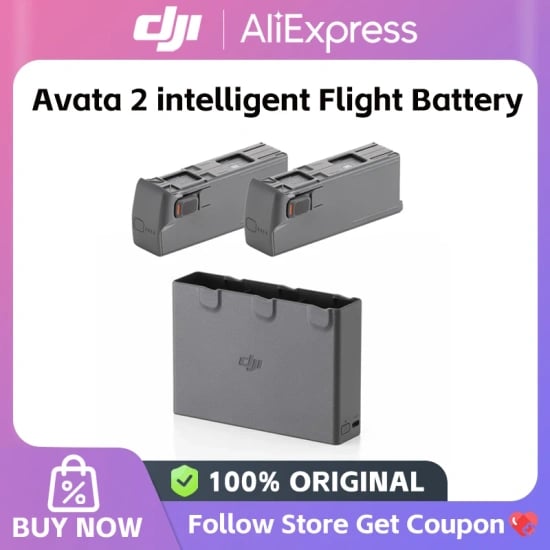 DJI 아바타 2 지능형 비행 배터리, 양방향 충전 허브용, 2150 mAh (129,452원/무료)