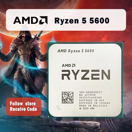 AMD Ryzen 5 5600($54) AMD Ryzen 5 9600X($130)2