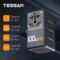 TESSAN 100W GaN 범용 여행용 어댑터($25.47/무료)