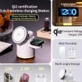Qi2 무선 충전기 3-in-1 고속 충전 스테이션($15.96/무료) , Xiaomi UV 칫솔 면도기 보관 살균기 ($9.71/무료)