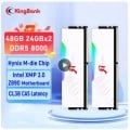 킹뱅크 DDR5-8000 48GB(24GBx2) 메모리 ($109.33/무료)