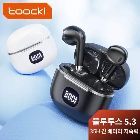 Toocki 휴대폰용 블루투스 5.3 방수 헤드폰($2.83)/Toocki 공기 전도 블루투스 이어폰($4.88)/무료
