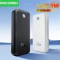 Rocoren 보조배터리 22.5W 10000mAh($6.34), 20000mAh($8.16), 35W 30000mAh($12.4)8