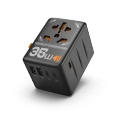 TESSAN 35W 올인원 여행용 충전기 USB포트2개 C타입3개 (20,800원/무배)3