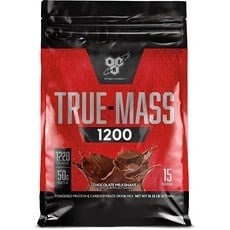 비에스엔 트루-매스 1200 파우더 프로틴 & 카보하이드레이트 드링크 믹스 단백질 보충제 4.71kg (71,000/와우무료)12