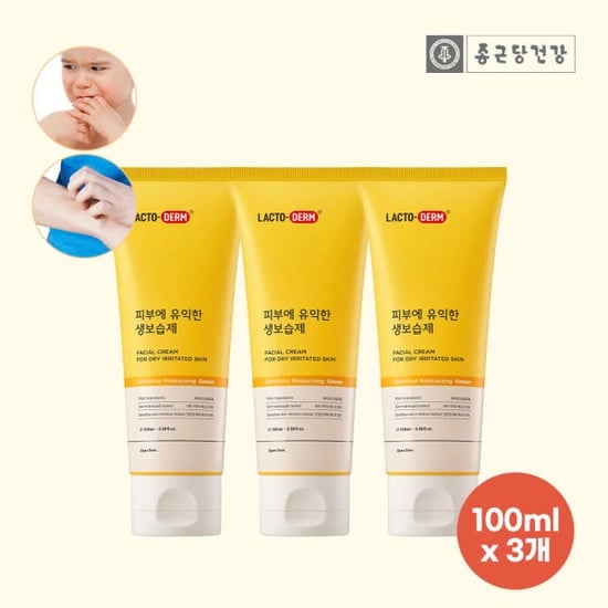 종근당건강 락토덤 온가족 생보습제 100ml 3개 (16,680원/무료)2