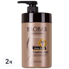 메디플라워 에트투스 바오밥 트리트먼트 헤어팩, 1L, 2개(9,510원/와우무료)