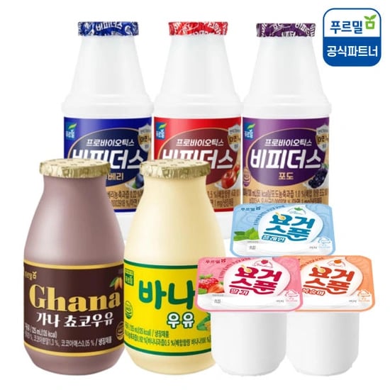 푸르밀 비피더스 130ml 32개입 (9,990원/무배)4