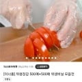 식품용 일회용 의생 비닐장갑 500매+500매 위생비닐(9,400원/무료배송)1