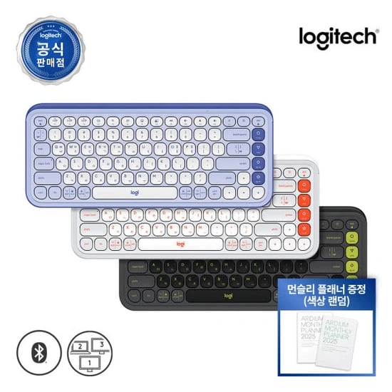 로지텍 POP ICON 무선 블루투스 키보드 (69,210원/무료)1