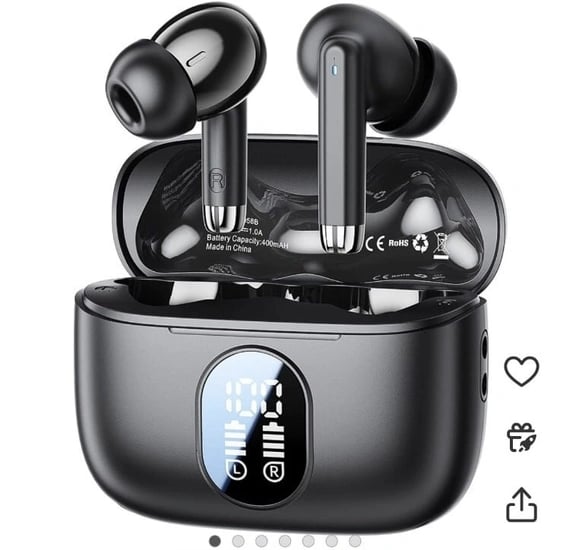 Toocki 투키 TWS 무선 LED 5.3 커널형 블루투스 이어폰 (11,900원/무배)2