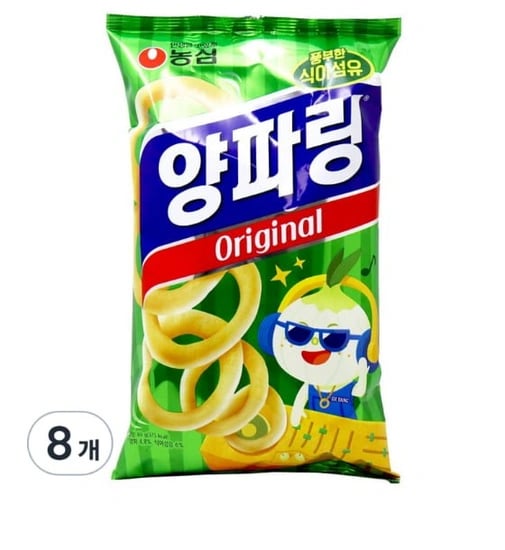 양파링 오리지널, 80g, 8개 (7,830/로켓무료)5