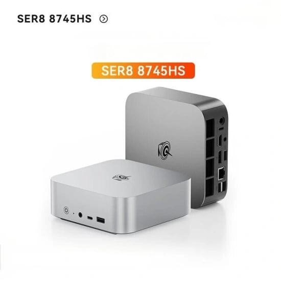 비링크 Beelink SER8 미니PC AMD라이젠7 베어본 8745HS (418,400원/무료)2