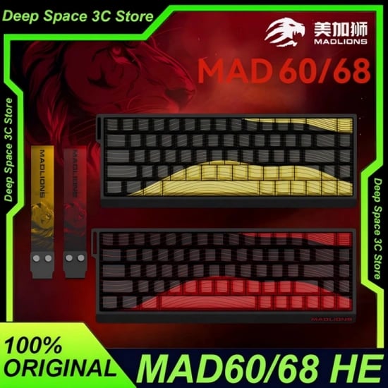 MADLIONS MAD 60HE 68HE 68R 유선 게이밍 키보드 (23,400원~/무료)3