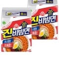 오뚜기 진비빔면 156g, 8개, (4개입 X 2팩) (5,920원/쿠팡 와우무배)3