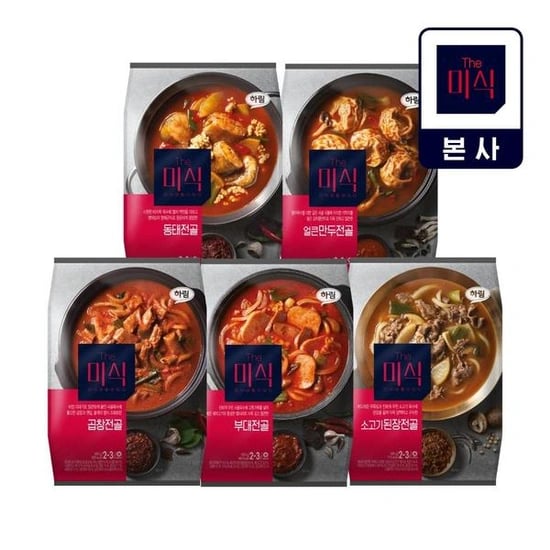 더미식 곱창전골 + 부대전골 외 5종 모음 + 임박 장인라면 맵싸한맛 (16,960원/무료)1