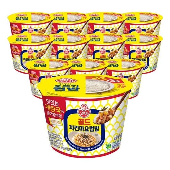 오뚜기 컵밥 치킨마요덮밥(즉석국) 281.5g 12개 (27,360원/무료)