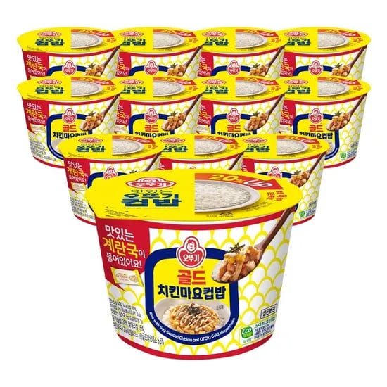 오뚜기 컵밥 치킨마요덮밥(즉석국) 281.5g 12개 (25,920원/무배)2