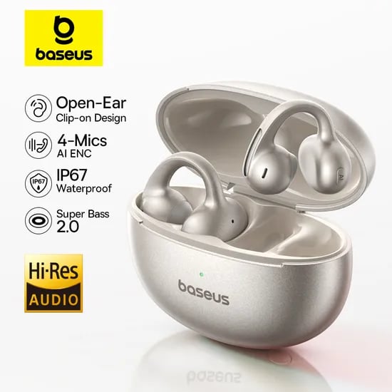 베이스어스 MC1 Pro 이어클립 무선 이어폰($39.86/무료)