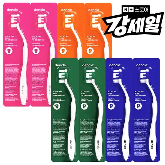 덴클 플러스케어칫솔 8개입 (16,110원/무료)2