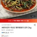 국내산 열무얼갈이 김치 2kg (9,350원/무배)